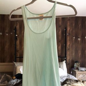 Victoria Secret Pink Turquoise Tank Top